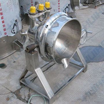 不帶攪拌夾層鍋