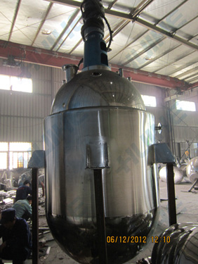 不銹鋼蒸汽加熱反應釜