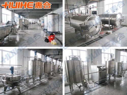 東陽玉米研究所玉米汁生產(chǎn)線圖片展示